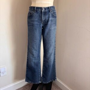 Vintage Tommy Hilfiger Women's Low Rise Blue Boot Cut Jeans